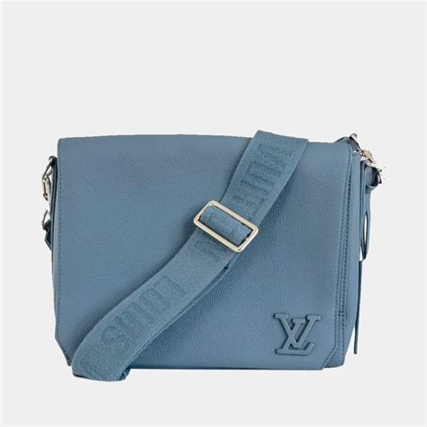 louis vuitton messenger bag blauw|louis vuitton unisex bag.